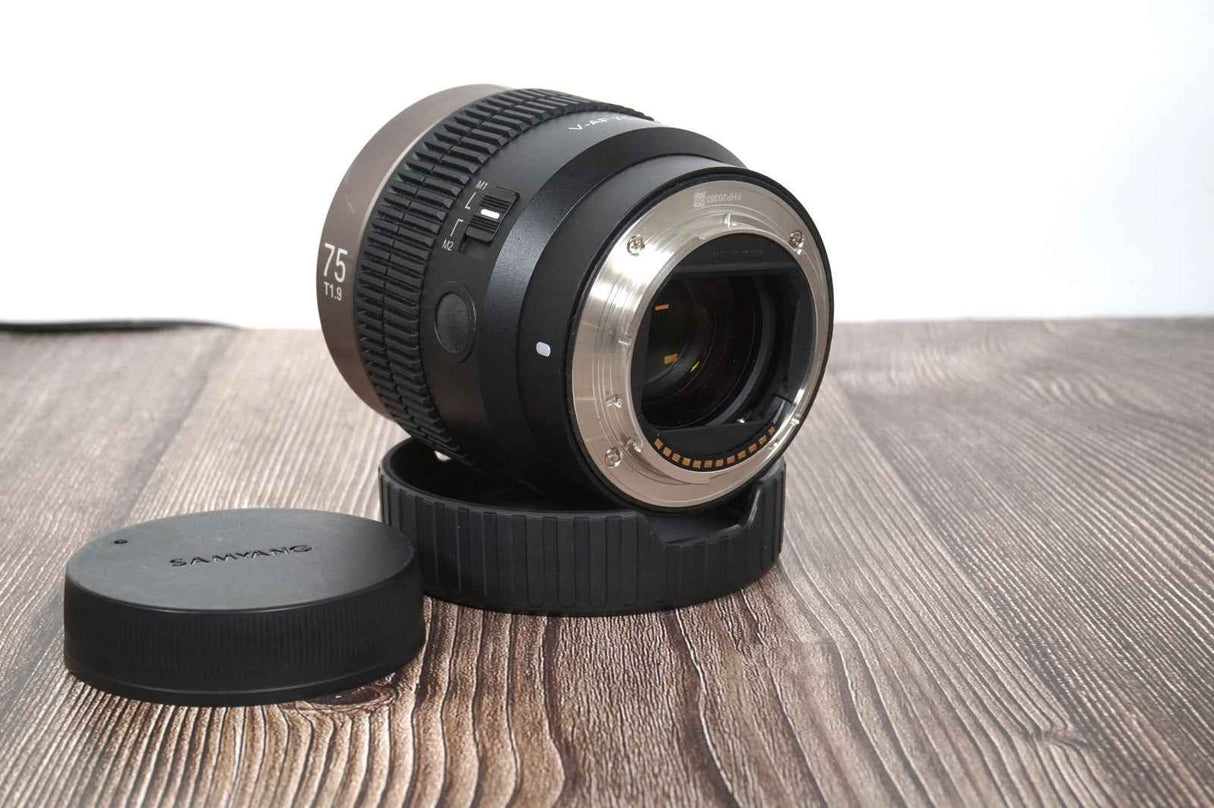 Samyang V-AF 75mm T1.9 Sony FE mount OPENBOX