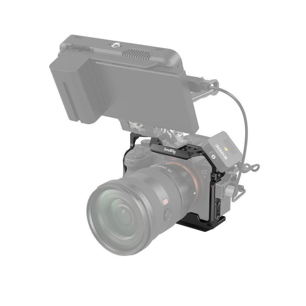 SmallRig Gabbia completa per Sony Alpha 7R V / Alpha 7 IV / Alpha 7S III / Alpha 1 / Alpha 7R IV 3667B - Cavone Lux Pro
