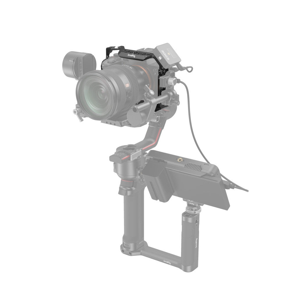 SmallRig Gabbia completa per Sony Alpha 7R V / Alpha 7 IV / Alpha 7S III / Alpha 1 / Alpha 7R IV 3667B - Cavone Lux Pro