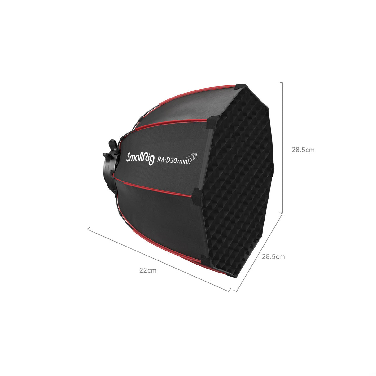 SmallRig RA-D30 mini Softbox parabolico per RC 60 B RC60/100 COB 4358 - Cavone Lux Pro