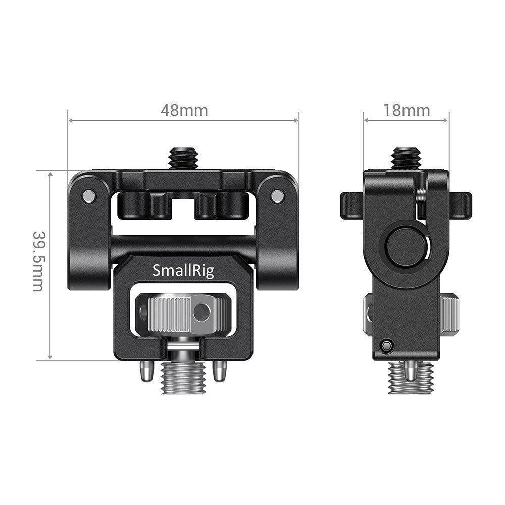 SmallRig supporto per monitor con perni di posizionamento Arri 2174B - Cavone Lux Pro