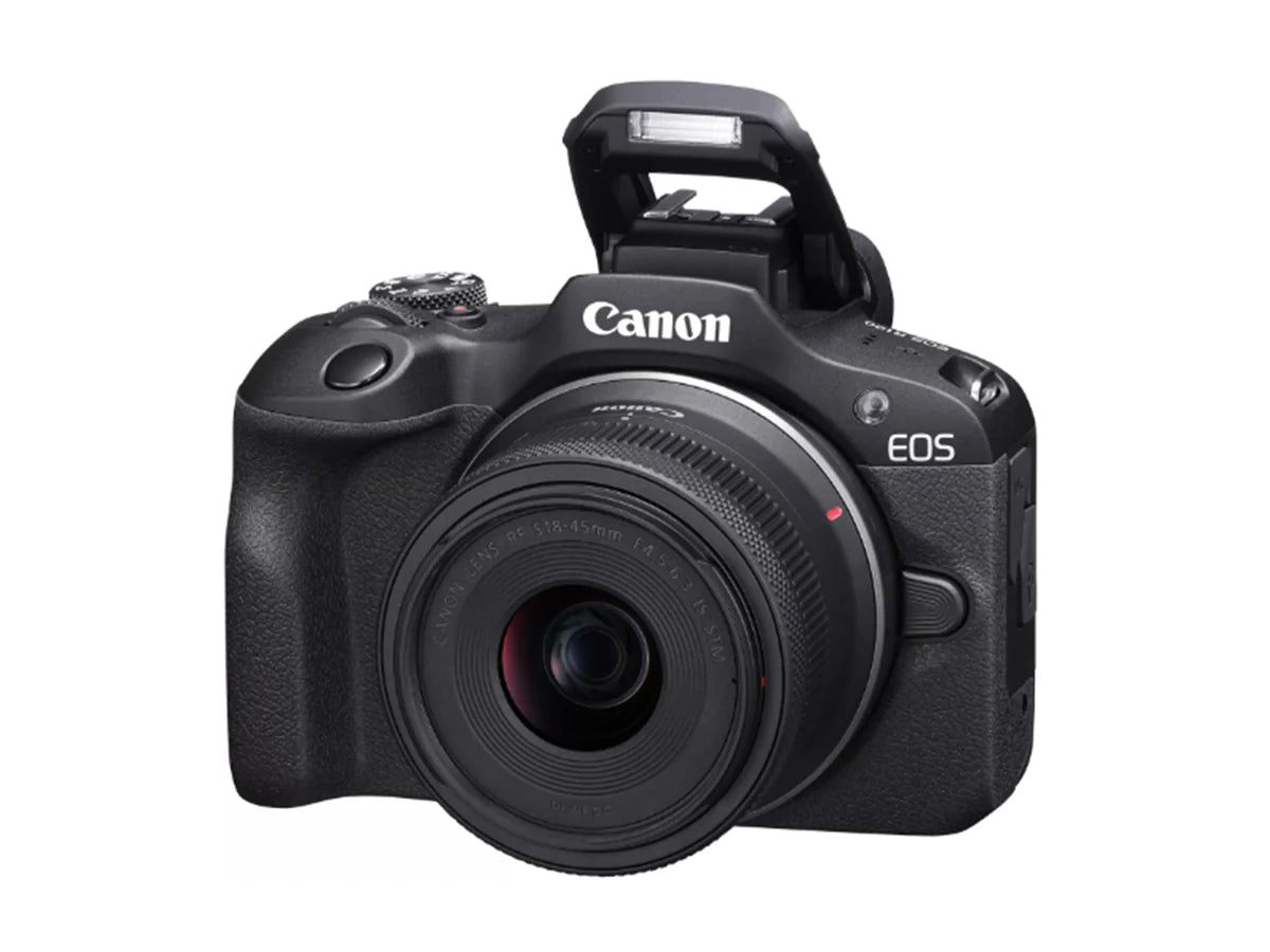 Canon EOS R100+RF-S 18-45mm IS STM - Garanzia Canon Italia - Cavone Lux Pro