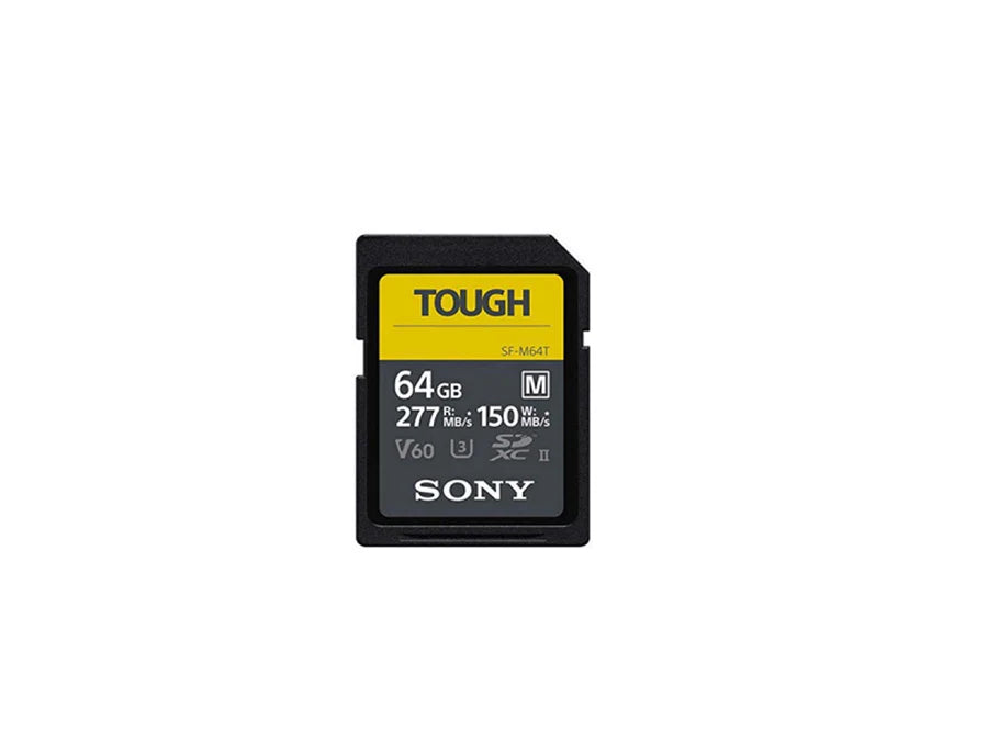 Sony SDXC SF-M Tough UHS-II 64GB - Garanzia Sony Italia - Cavone Lux Pro