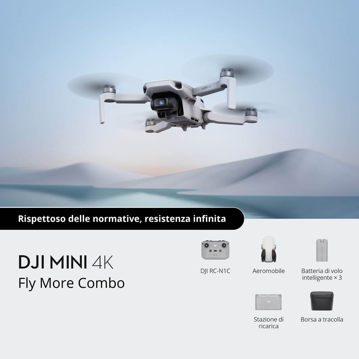 DJI Mini 4K Fly More Combo - Cavone Lux Pro