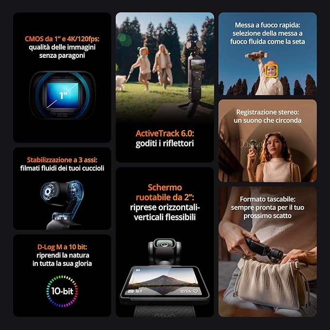 DJI Osmo Pocket 3 Creator Combo - Cavone Lux Pro