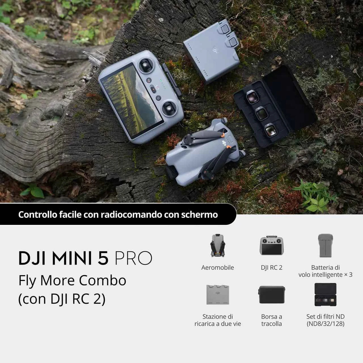 DJI MINI 5 PRO FLY MORE COMBO (DJI RC 2) (Copia)