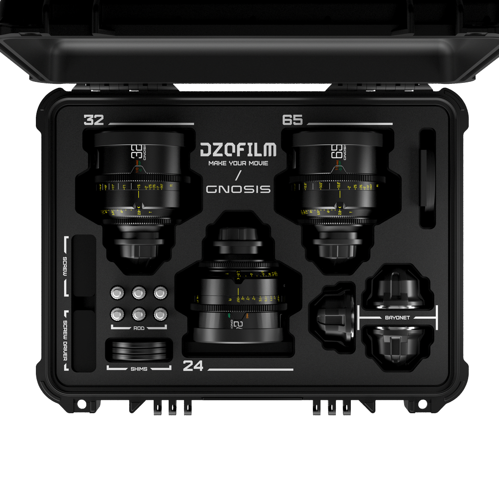 DZO Gnosis 24,32,65mm FT Kit - DZOFilm - Cavone Lux Pro