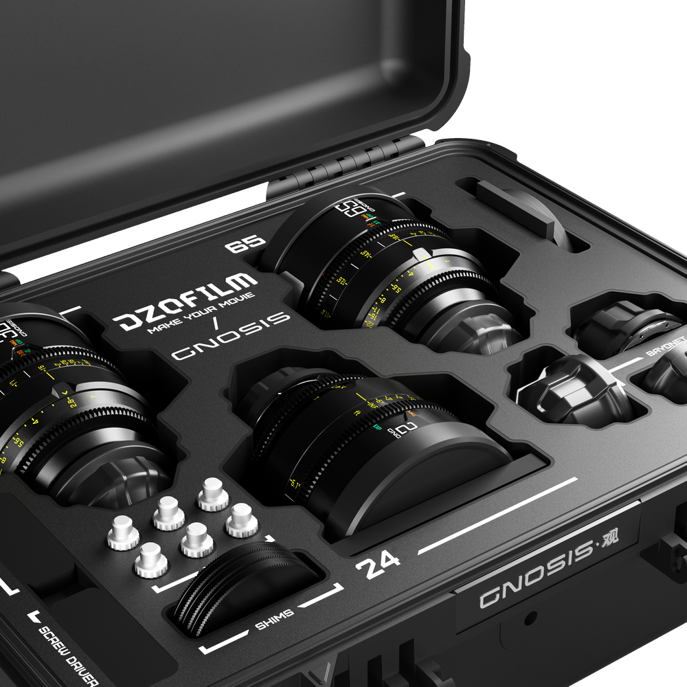 DZO Gnosis 24,32,65mm FT Kit - DZOFilm - Cavone Lux Pro