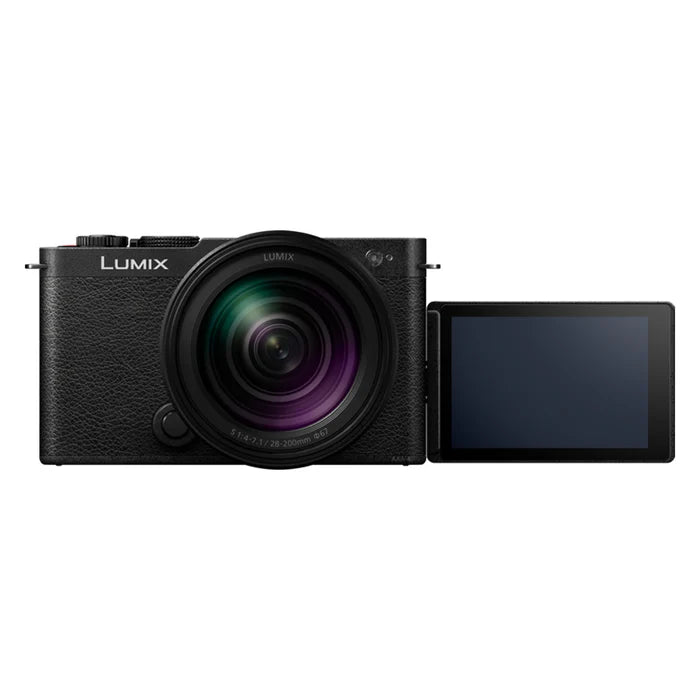 Panasonic S9 + 28-200mm F4-7.1 (Jet Black) - Garanzia Fowa Italia - Cavone Lux Pro