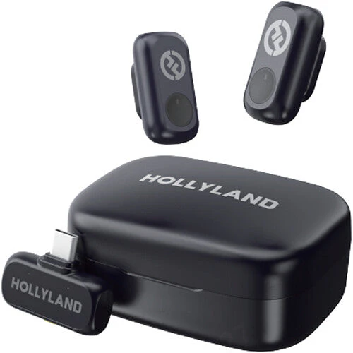 Hollyland Lark A1 Duo Wireless Microphone Kit for Smartphones (USB-C)