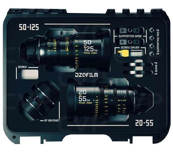 DZO Pictor 20-55/ 50-125 Black - DZOFilm - Cavone Lux Pro