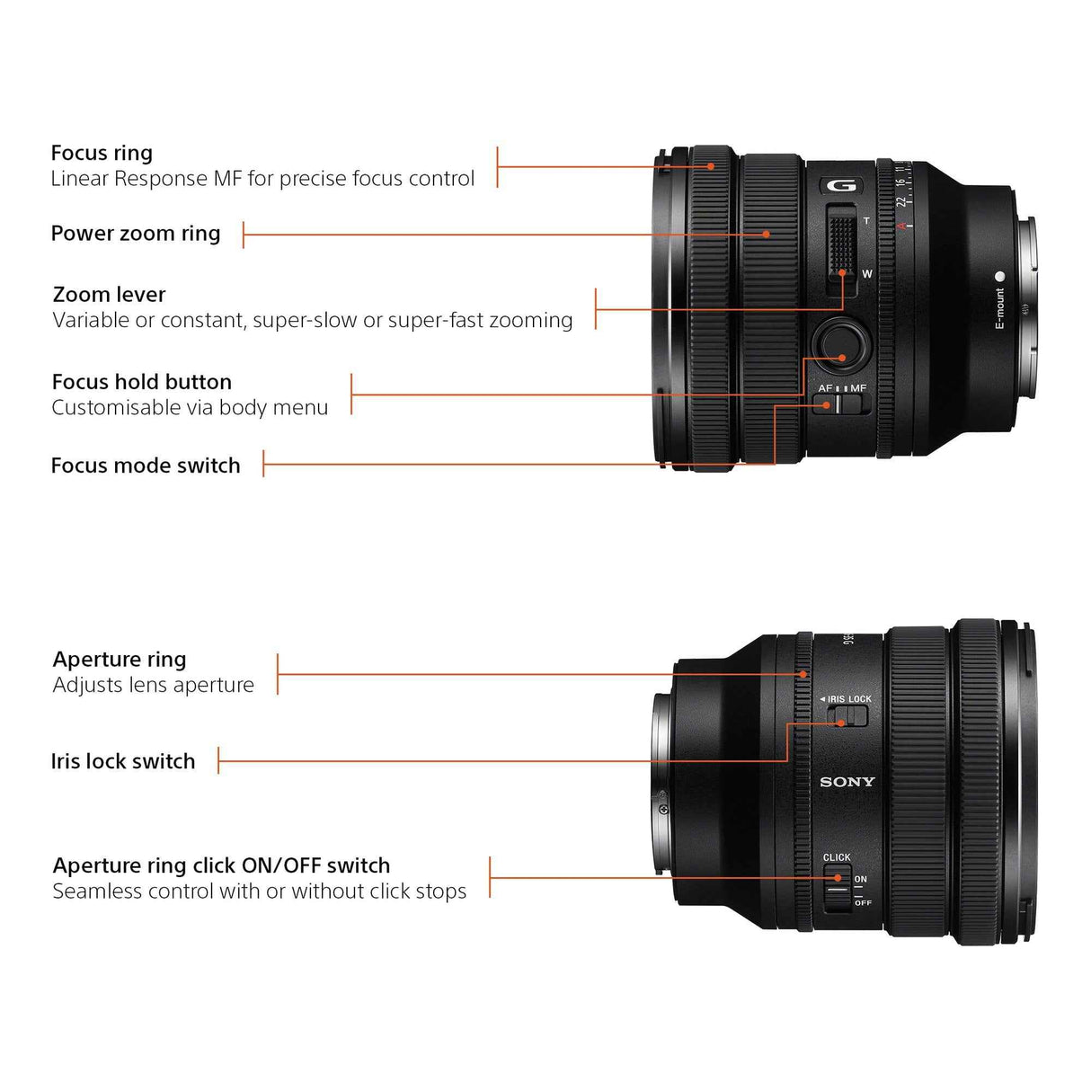 Sony FE PZ 16-35mm f/4 G - Garanzia Sony Italia