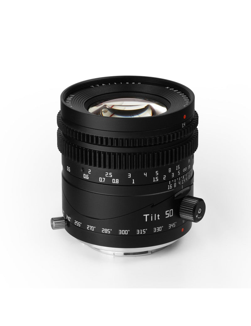 TTARTISAN 50mm f/1.4 Tilt L Mount - DECENTRABILE - Cavone Lux Pro