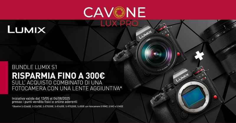 PROMO BUNDLE PANASONIC DA MAGGIO AD AGOSTO 2025 - Cavone Lux Pro