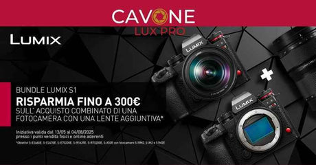 PROMO BUNDLE PANASONIC DA MAGGIO AD AGOSTO 2025 - Cavone Lux Pro