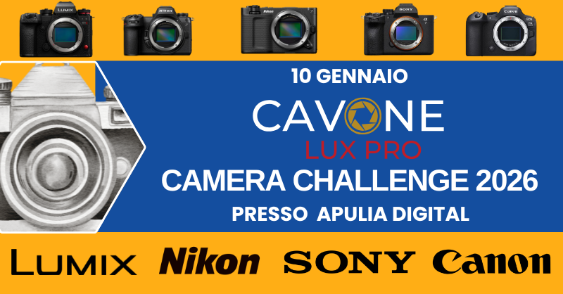CAMERA CHALLENGE 2026  10 gennaio 26