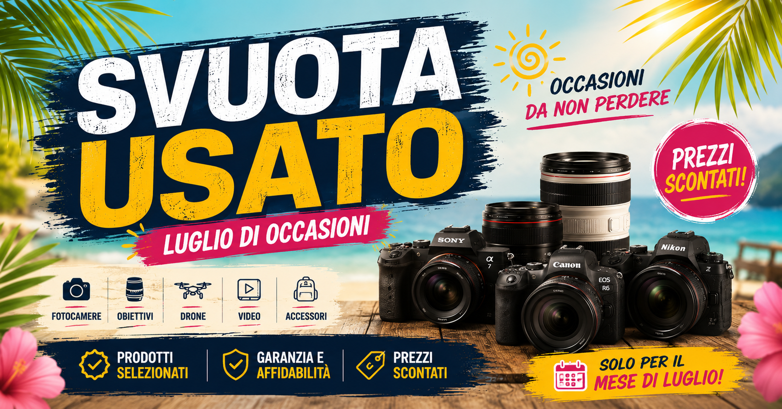 SVUOTA USATO SUMMER 2026