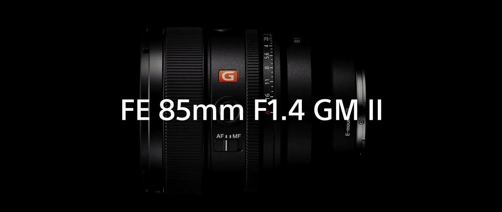 Scopri il nuovo SONY FE 85 mm F1.4 GM II