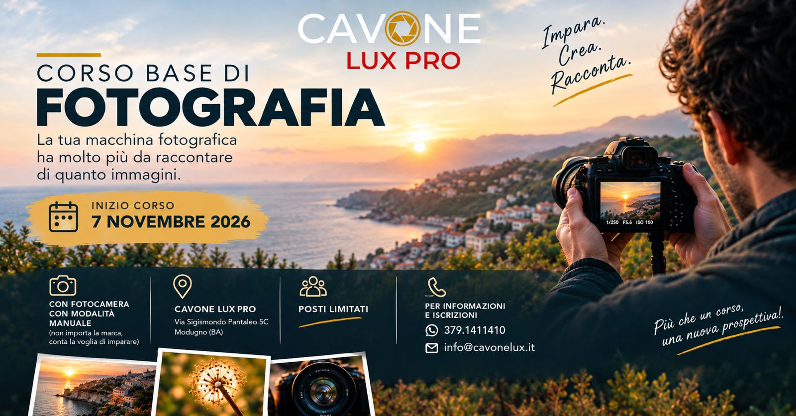 CORSO BASE DI FOTOGRAFIA