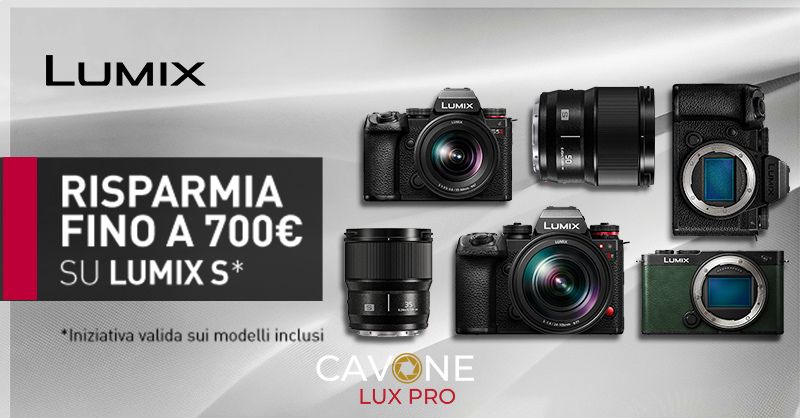 LUMIX PROMO SCONTO CASSA FINO AL 13 OTTOBRE 2025