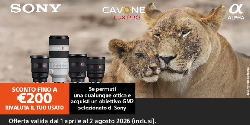 SONY PROMO TRADE IN OTTICHE FINO AL 2 AGOSTO 2026