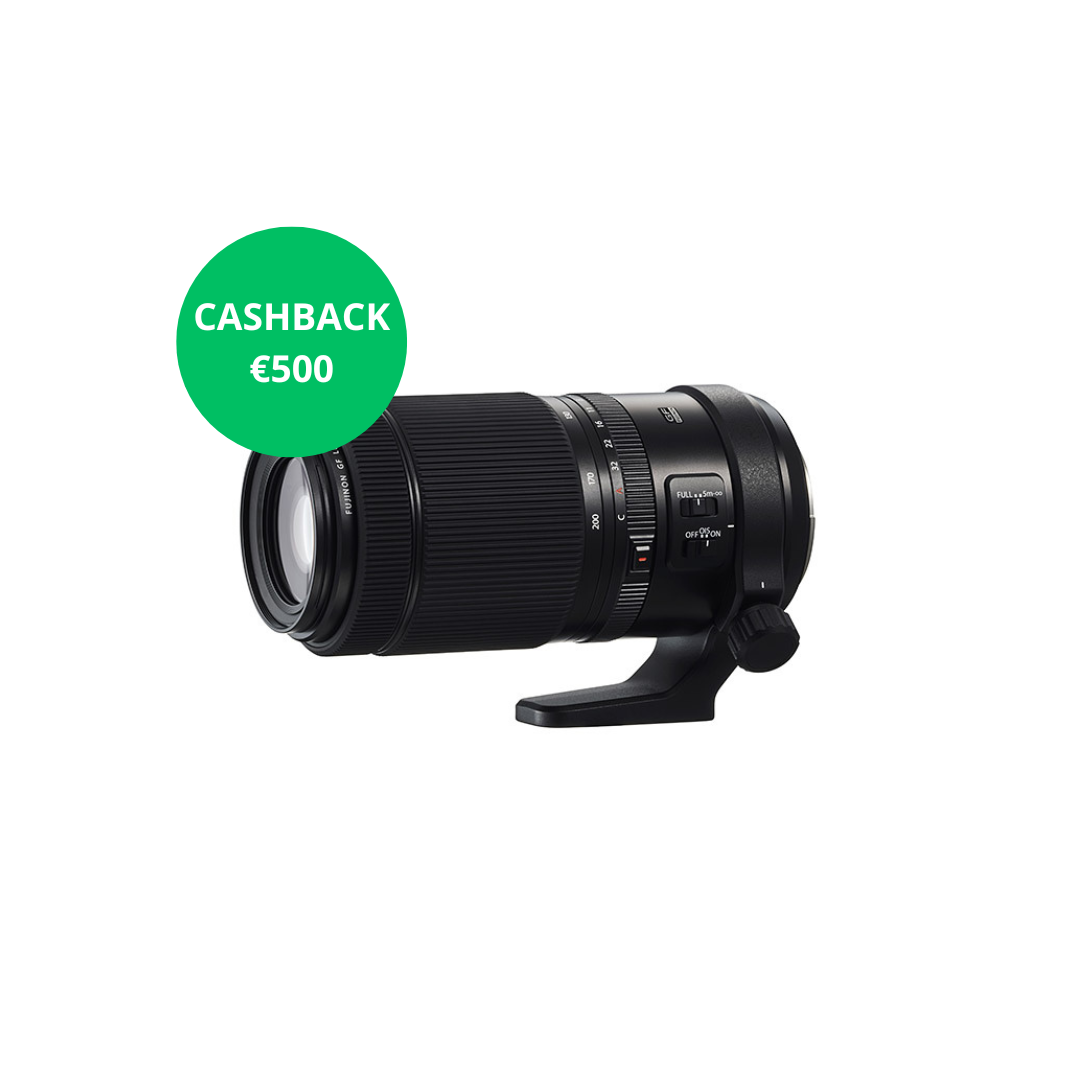 Fujifilm GF 100-200mm F5.6 R LM OIS WR - Garanzia Fujifilm Italia