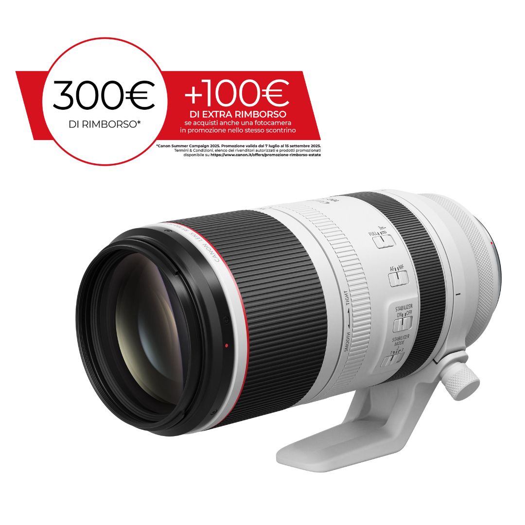 Canon RF 100-500mm F4.5-7.1L IS USM - Garanzia Ufficiale Canon