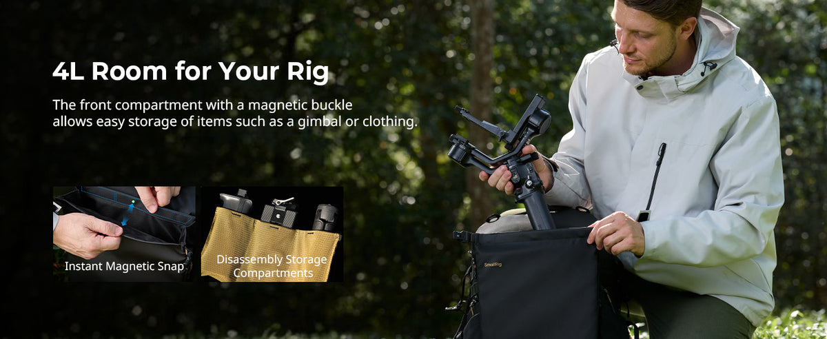 SmallRig 6521 Professional Outdoor Backpack 25L
