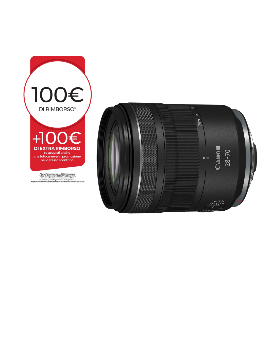 Canon RF 28-70mm F2.8 IS STM - Garanzia Ufficiale Canon