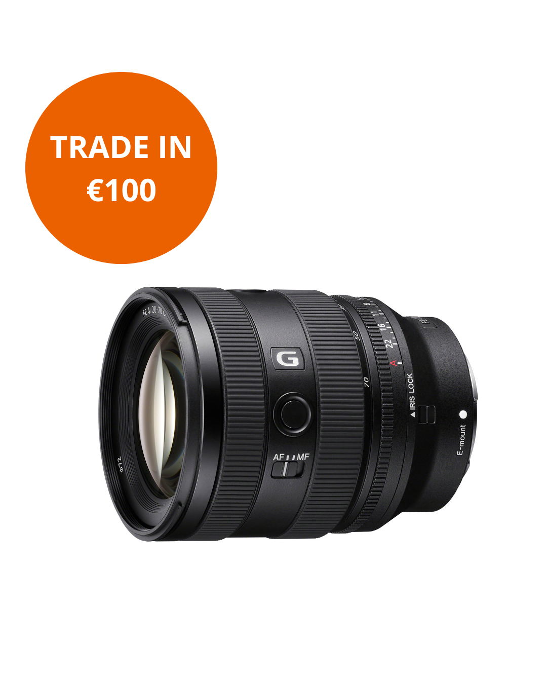 Sony FE 20-70mm F4 G - Garanzia Sony Italia