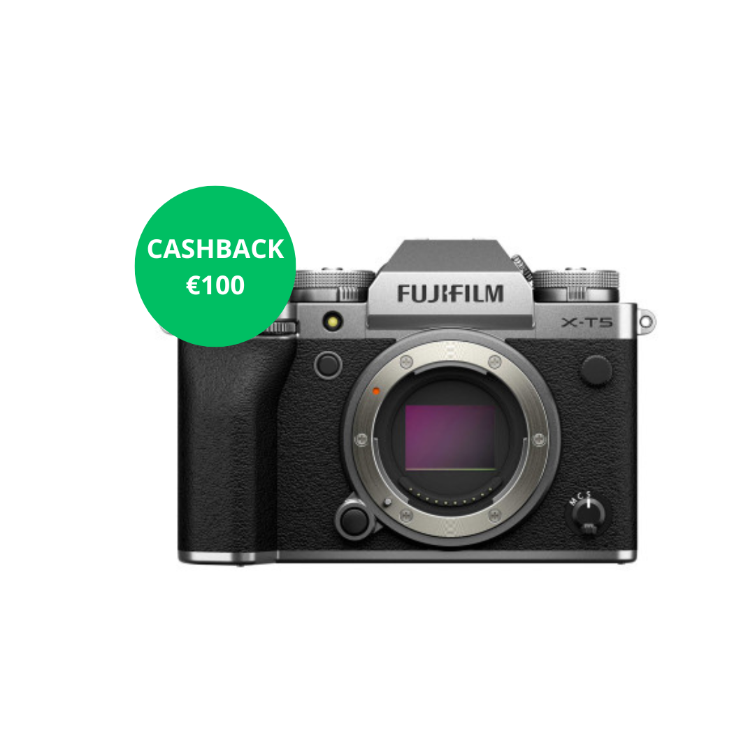Fujifilm X-T5 Silver (BODY) - Garanzia Fujifilm Italia