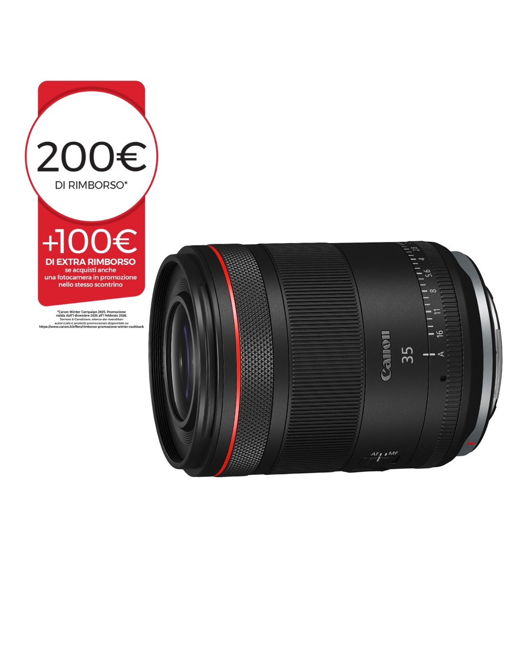 Canon RF 35MM F1.4 L VCM - Garanzia Ufficiale Canon