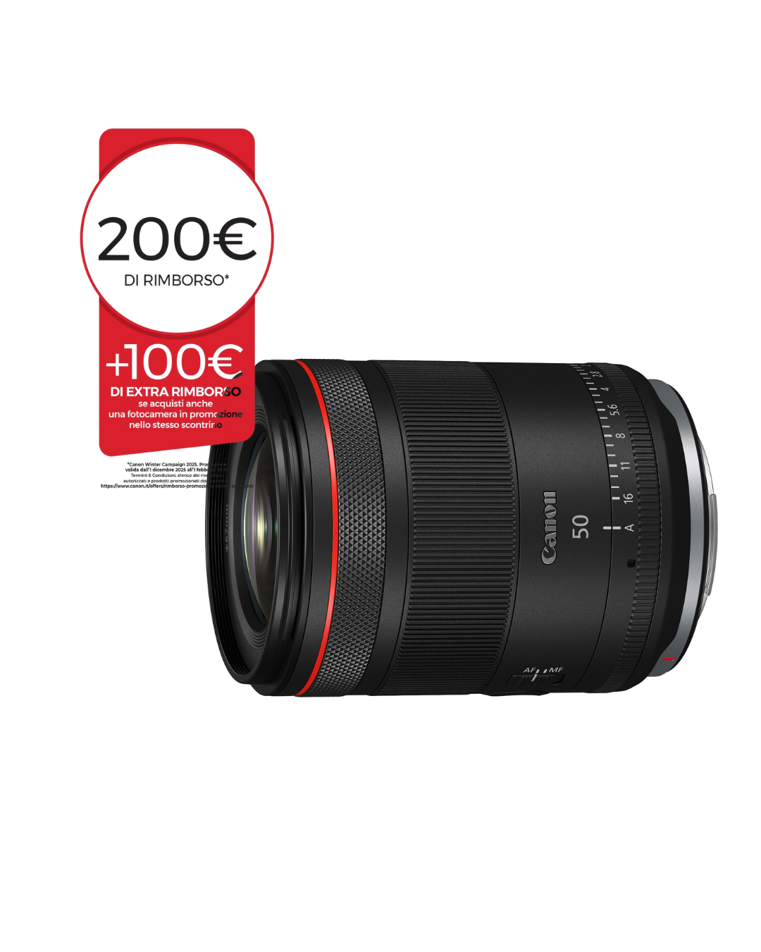 Canon RF 50mm f/1.4 L VCM - Garanzia ufficiale Canon
