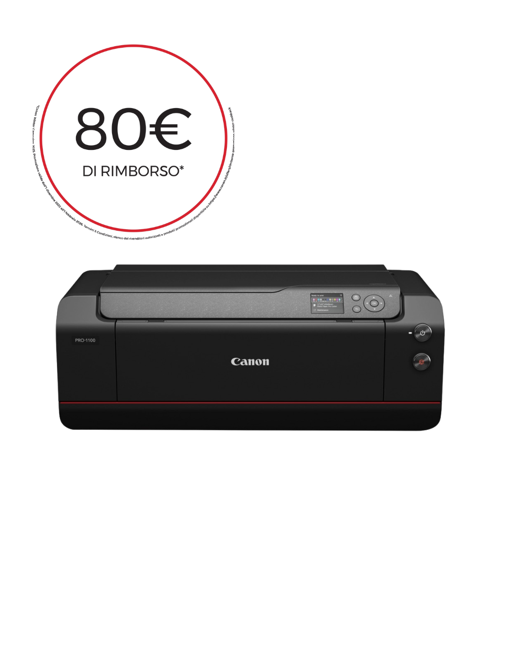 Canon ImagePrograf PRO-1100 - Garanzia Ufficiale Canon