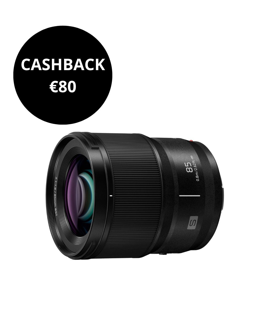 Panasonic Lumix S 85mm f1.8 - Garanzia ufficiale 4 anni