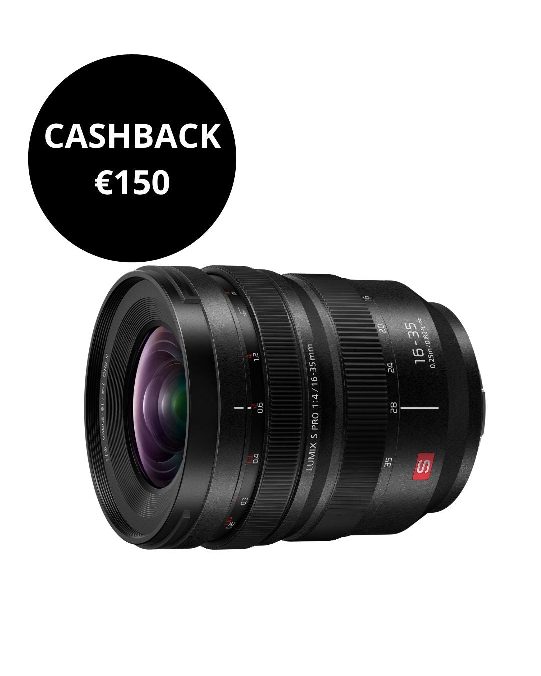 Panasonic Lumix S PRO 16-35mm F4 - Garanzia ufficiale 4 anni