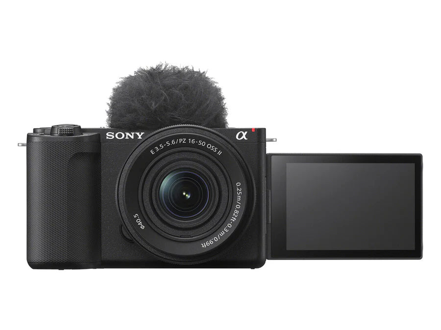 Sony ZV-E10 II + E PZ 16-50mm F3.5-5.6 OSS II (ZVE10M2KB) - Garanzia Sony Italia - Cavone Lux Pro