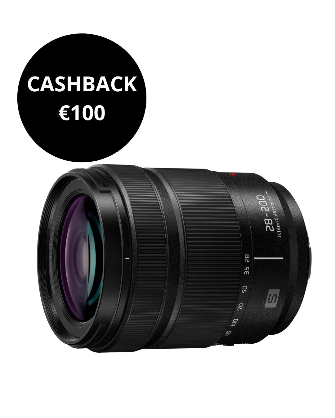 Panasonic Lumix S 28-200mm F4-7.1 Macro O.I.S. - Garanzia ufficiale 4 anni
