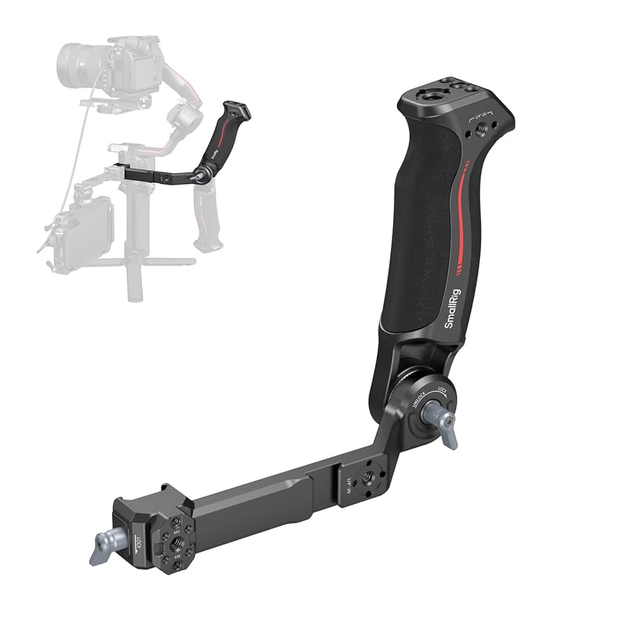 SmallRig maniglia per tracolla per DJI RS 2 / RSC 2 / RS 3 / RS 3 Pro / RS 3 Mini / RS 4 / RS 4 Pro / RS 4 Mini 3028C