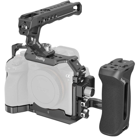Kit gabbia avanzato per Sony Alpha 7R V / Alpha 7 IV / Alpha 7S III 3669 - Cavone Lux Pro
