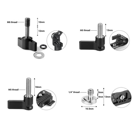 Set di dadi ad alette con cricchetto a vite 3995 - Cavone Lux Pro
