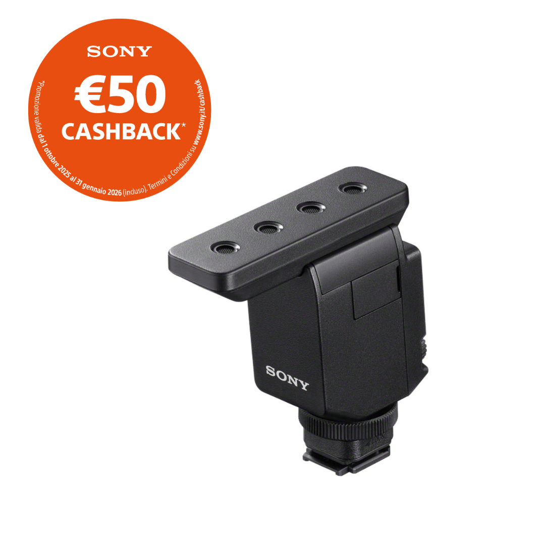 Sony Microfono ECM-B10 - Garanzia Sony Italia
