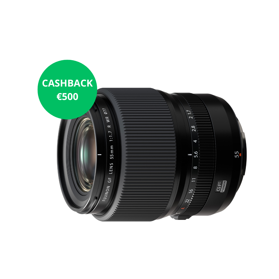 Fujifilm GF 55mm F1.7 R WR - Garanzia Fujifilm Italia