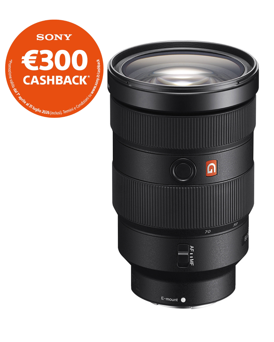 Sony FE 24-70mm f2.8 GM - Garanzia Sony Italia