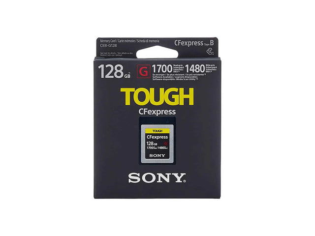 Sony Cfexpress Tough serie CEA-G tipo B 128 GB (CEB-G128) - Cavone Lux Pro