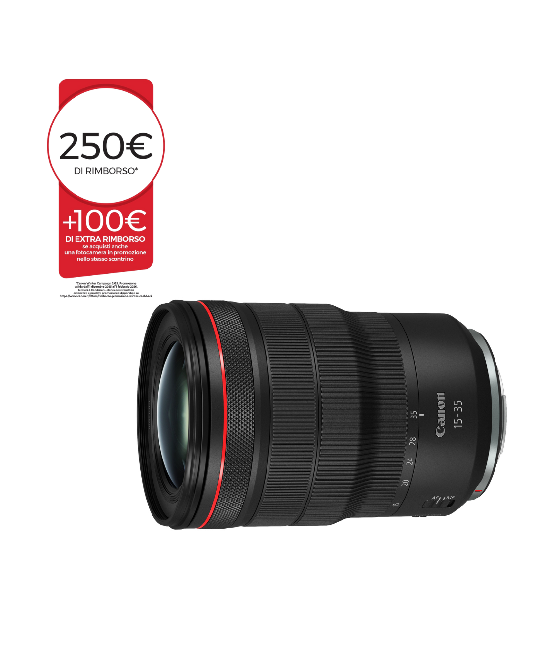 Canon RF 15-35mm f/2.8 L IS USM - Garanzia Ufficiale Canon