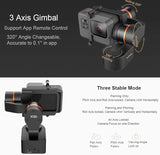 Hohem XG1 stabilizzatore action cam GoPro Hero 7/6/5/4/3, for SJCAM, for YI Cam 4K, APP Control (MTB and Wireless) - Cavone Lux Pro