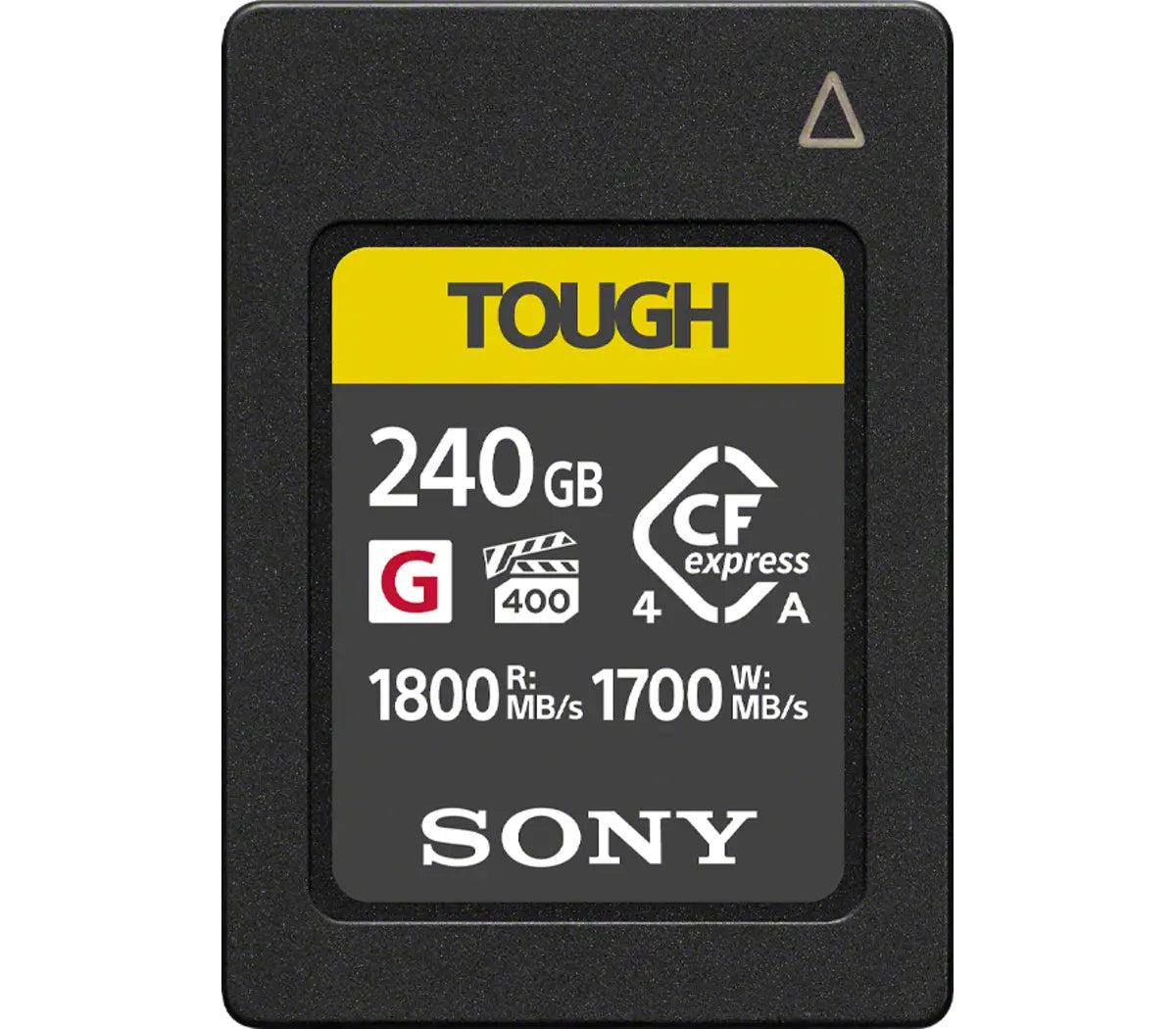 SONY CEA-G240T – SCHEDA CFEXPRESS TIPO A TOUGH 240 GB SERIE G