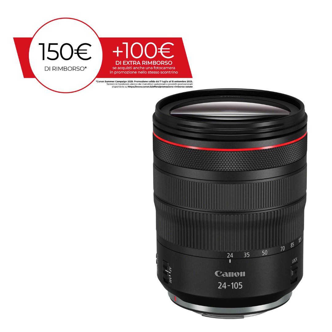 Canon RF 24-105MM F4 L IS USM - Garanzia Ufficiale Canon