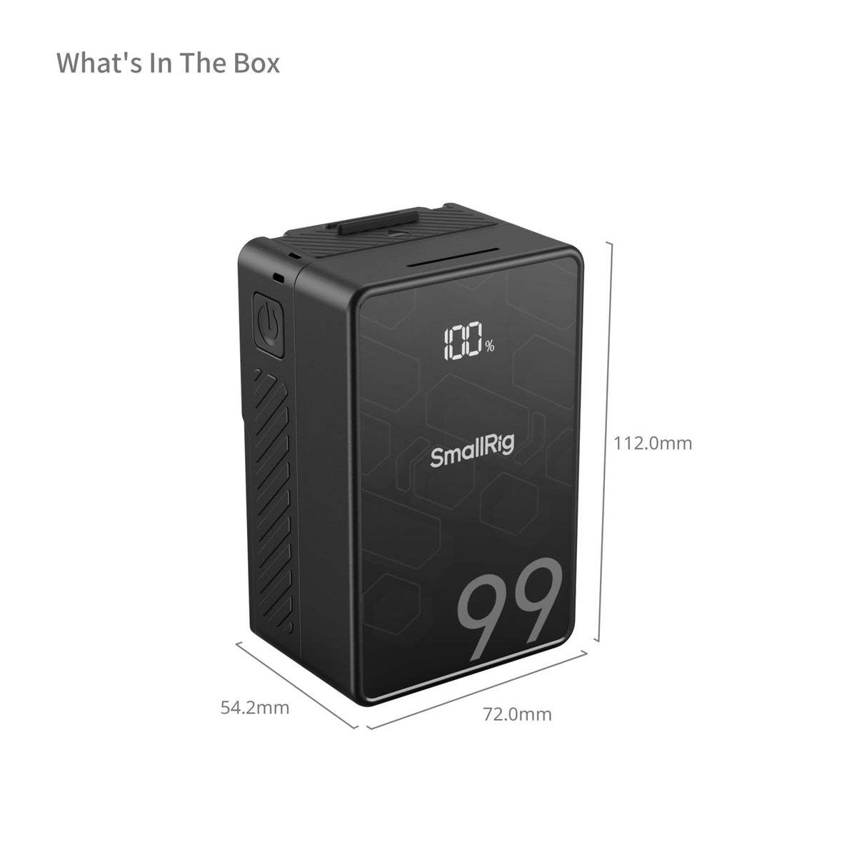 SmallRig Batteria VB99 SE mini V Mount 4608 - Cavone Lux Pro